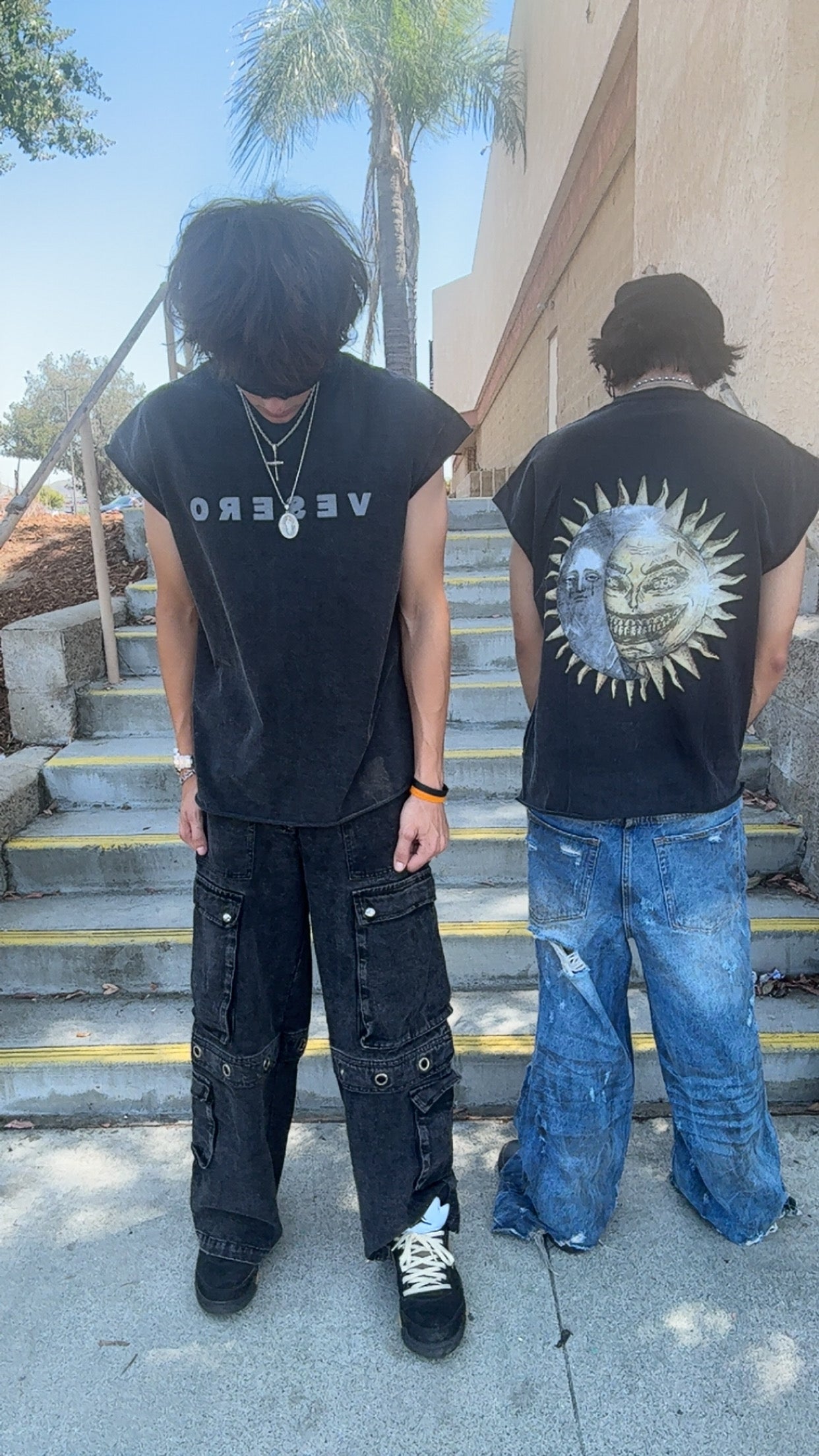 Vesero Day & Night Cut Off Tee